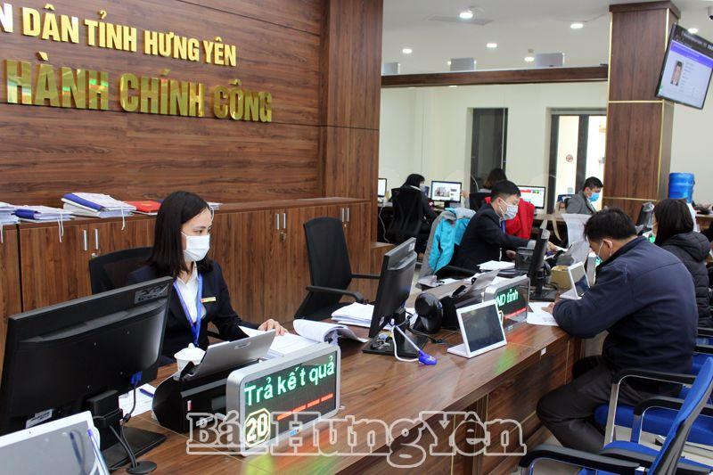   Hưng Yên xếp thứ 27/63 tỉnh, thành phố về chỉ số CCHC