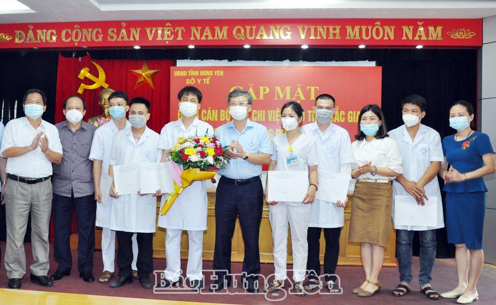   Đoàn cán bộ y tế tỉnh Hưng Yên hỗ trợ tỉnh Bắc Giang chống dịch Covid-19