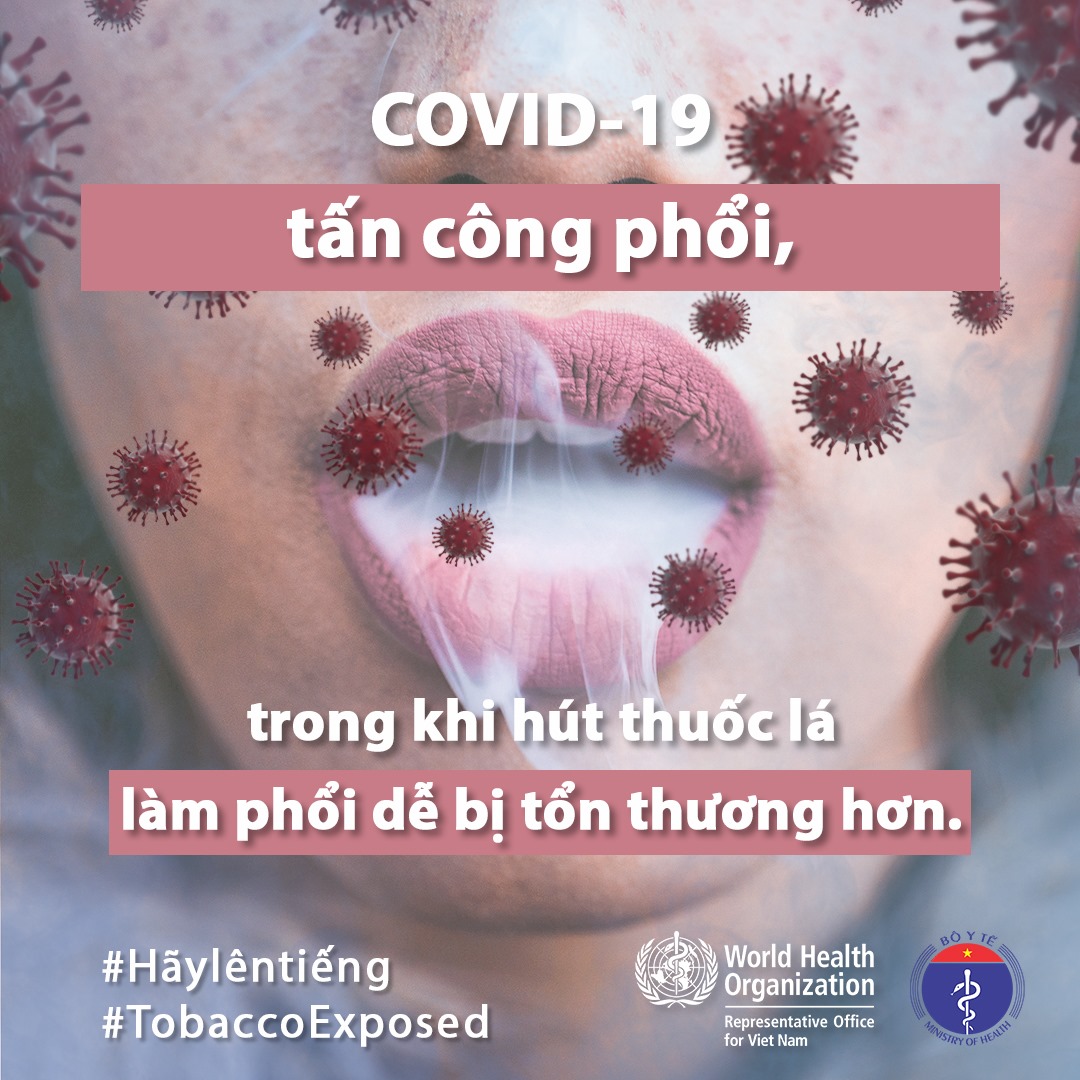   Hút thuốc lá tăng khả năng mắc phải Covid - 19