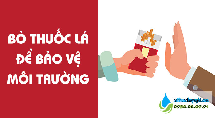   "Rác" từ thuốc lá làm ô nhiễm môi trường sống